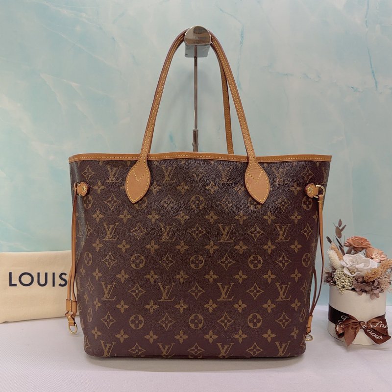 LV Neverfull MM老花托特肩背包-0