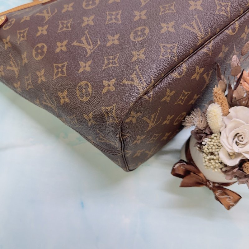 LV Neverfull MM老花托特肩背包-8