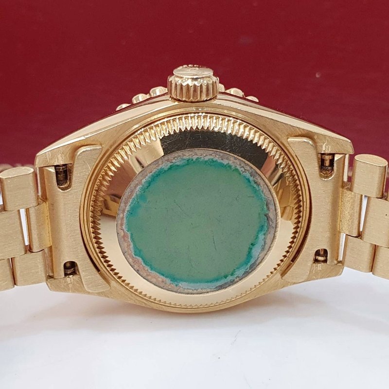 【大眾名錶】ROLEX 勞力士 69178 Datejust 蠔式女錶 18K金 紅寶多層鑽面盤 大眾名錶G229-6