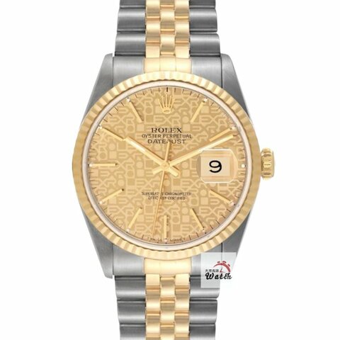 【大眾名錶】ROLEX 勞力士 16233 Datejust 蠔式日誌 印刷紀念T柱面 錶徑36mm 大眾名錶G230