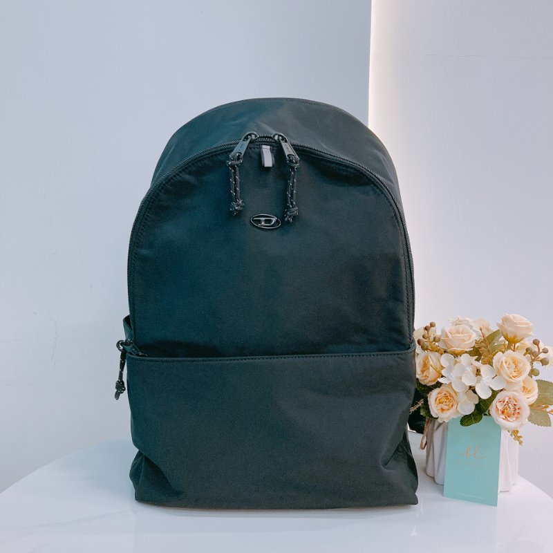 MS0616 Diesel 迪賽 雙肩包 書包 背包 尼龍 全黑 D-Pack Backpack Nylon So Black x PHW-0