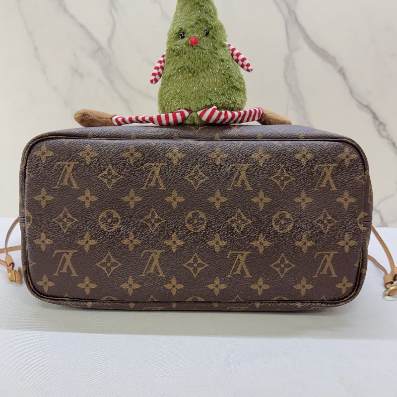 LV Monogram Neverfull MM托特包-6
