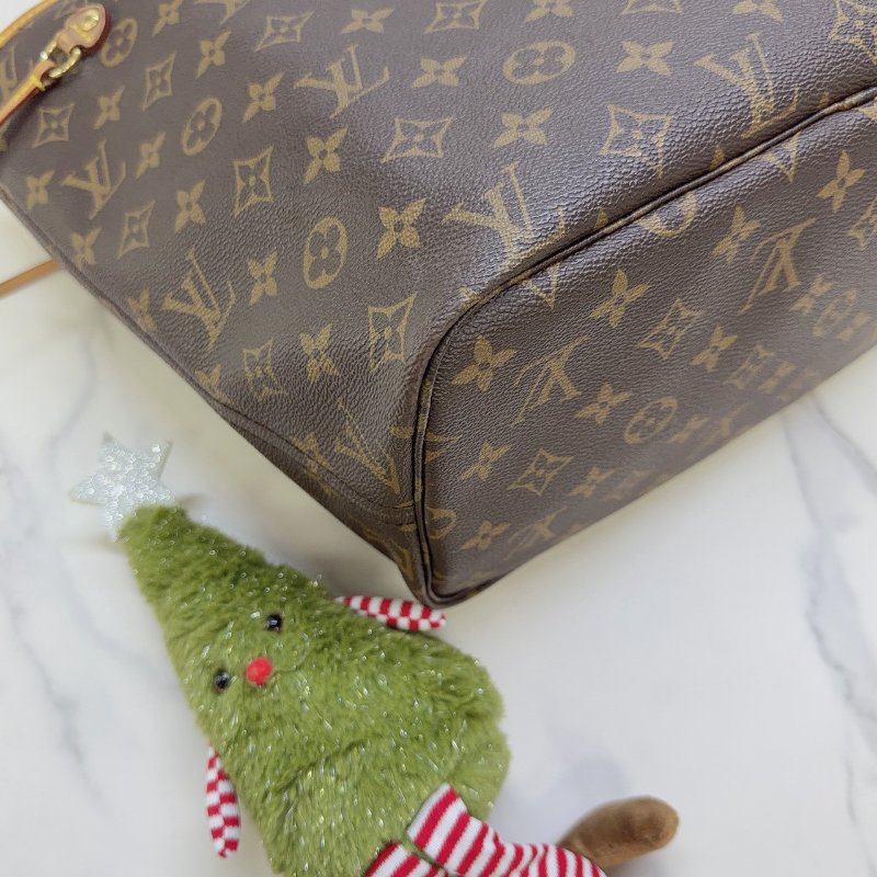 LV Monogram Neverfull MM托特包-8
