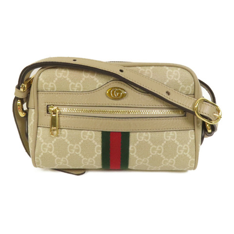 GUCCI 塗層帆布Ophidia Mini肩背袋