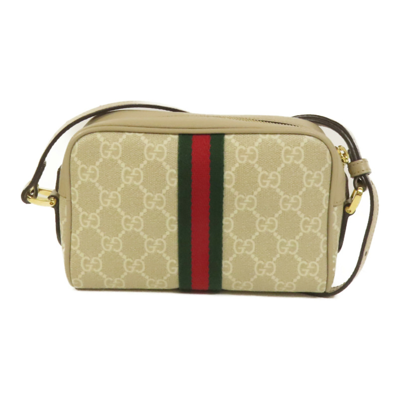 GUCCI 塗層帆布Ophidia Mini肩背袋-1