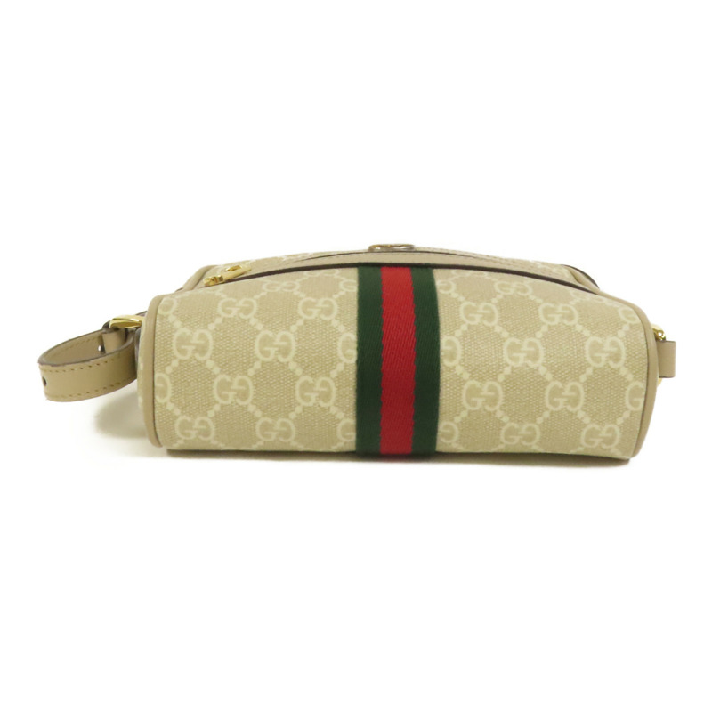 GUCCI 塗層帆布Ophidia Mini肩背袋-3