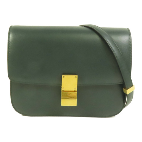 CELINE 牛皮皮革Classic Box Medium肩背袋