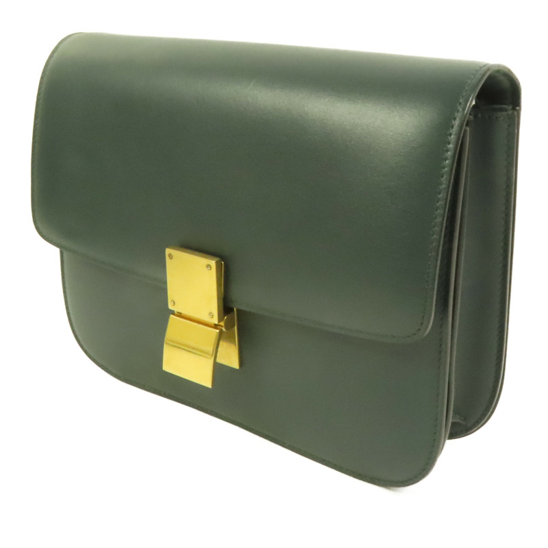 CELINE 牛皮皮革Classic Box Medium肩背袋-2