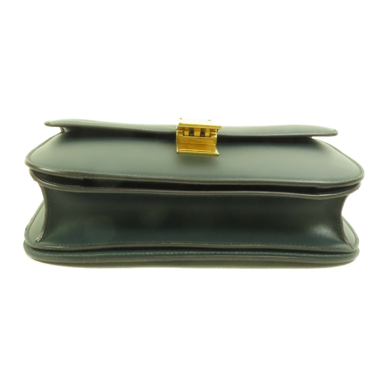 CELINE 牛皮皮革Classic Box Medium肩背袋-3