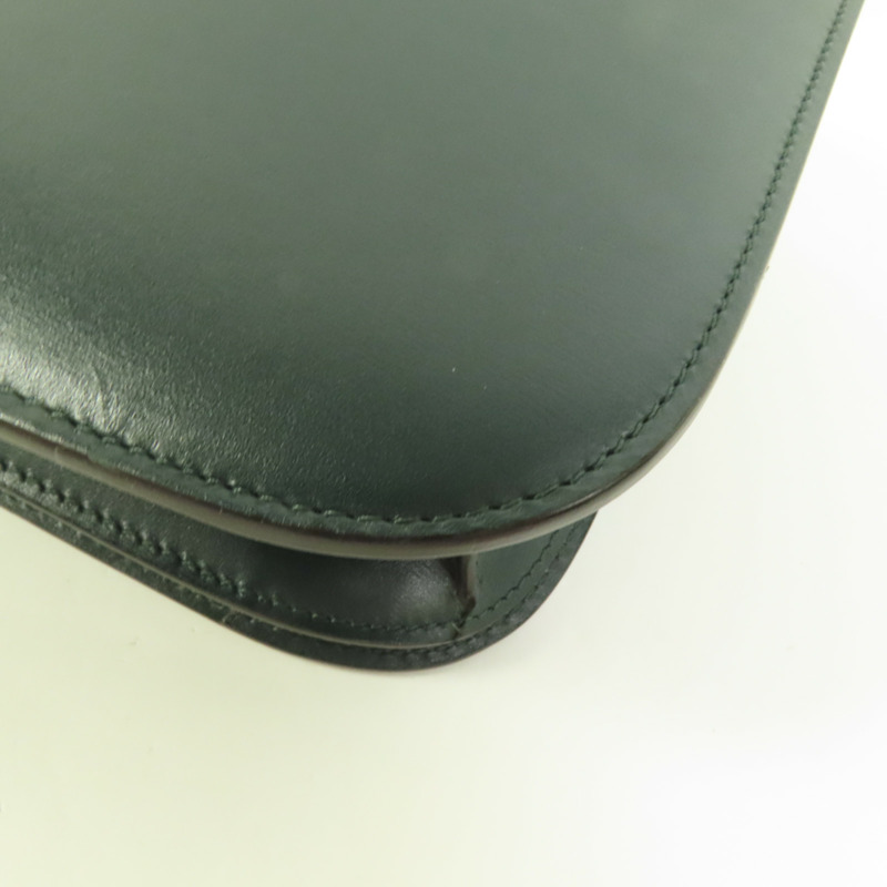 CELINE 牛皮皮革Classic Box Medium肩背袋-11