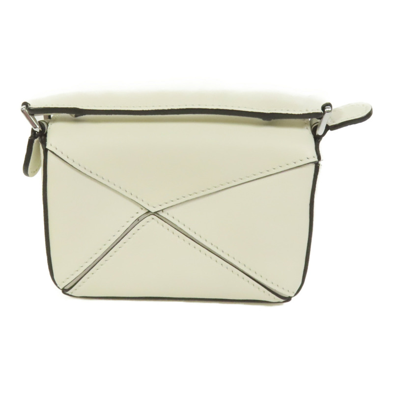 LOEWE 牛皮皮革Nano Puzzle手挽肩背兩用袋-1