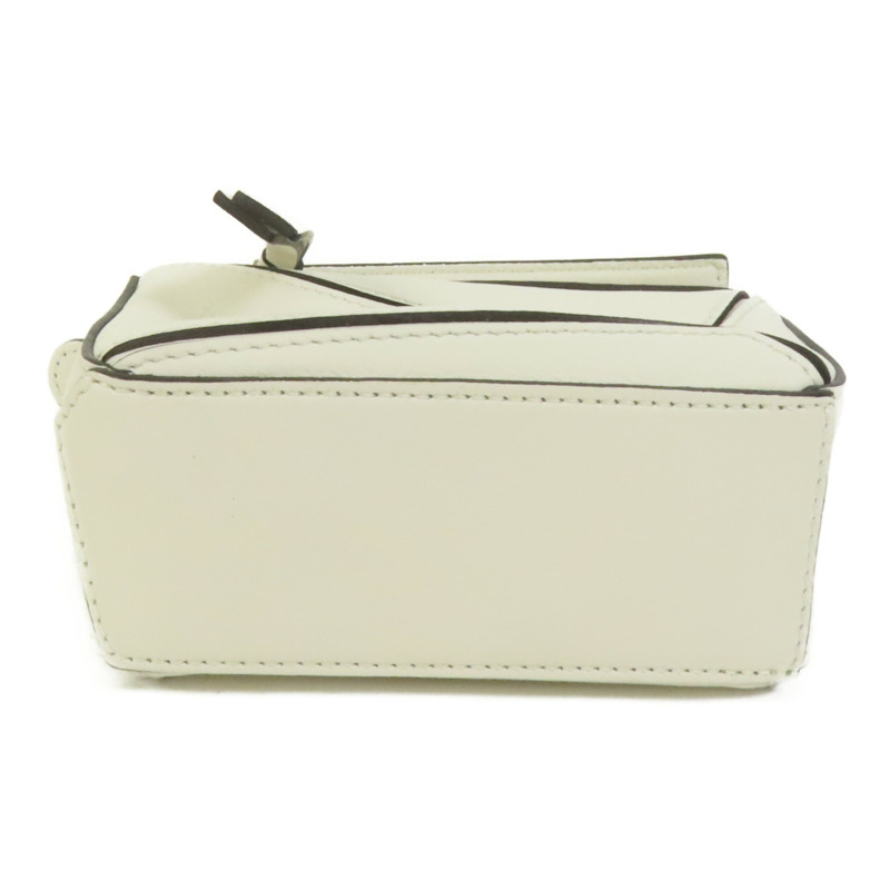 LOEWE 牛皮皮革Nano Puzzle手挽肩背兩用袋-3