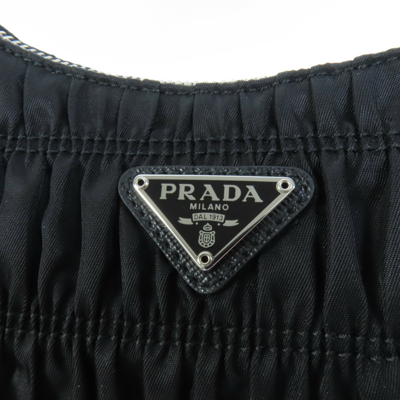 PRADA 尼龍Hobo Bag肩背袋-5