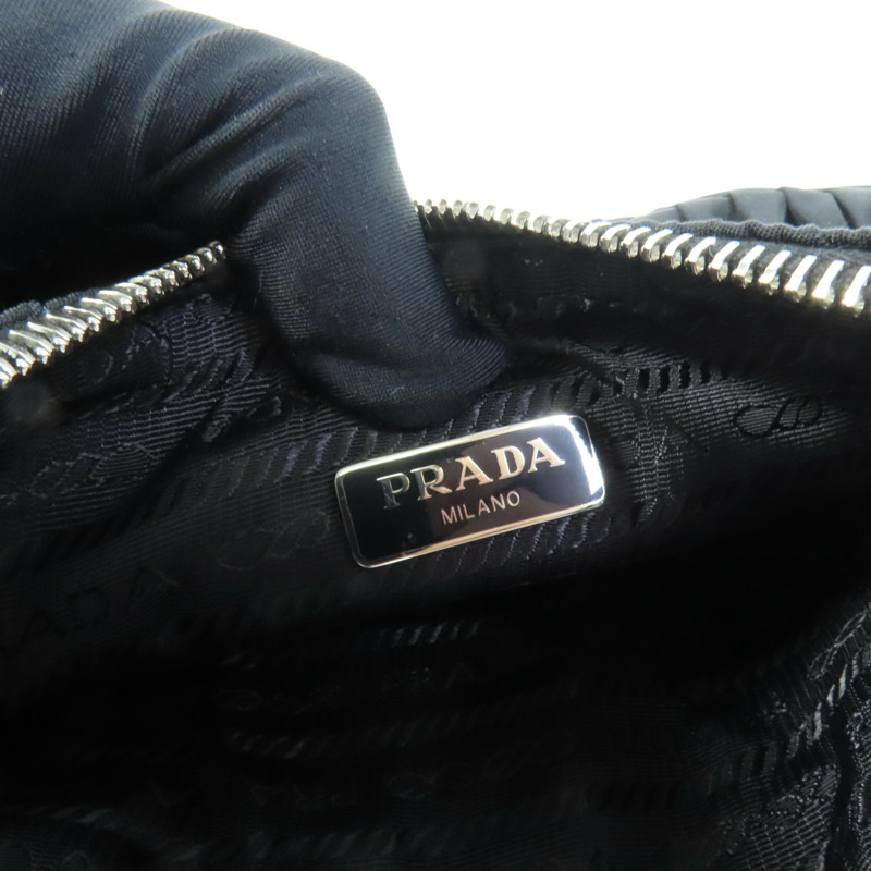 PRADA 尼龍Hobo Bag肩背袋-7