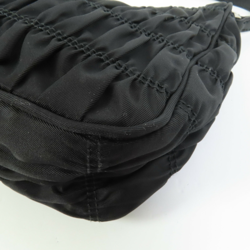 PRADA 尼龍Hobo Bag肩背袋-12