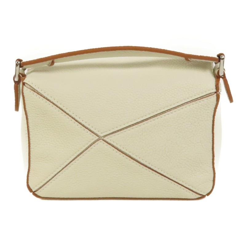 LOEWE 牛皮皮革Mini Puzzle手挽肩背兩用袋-1