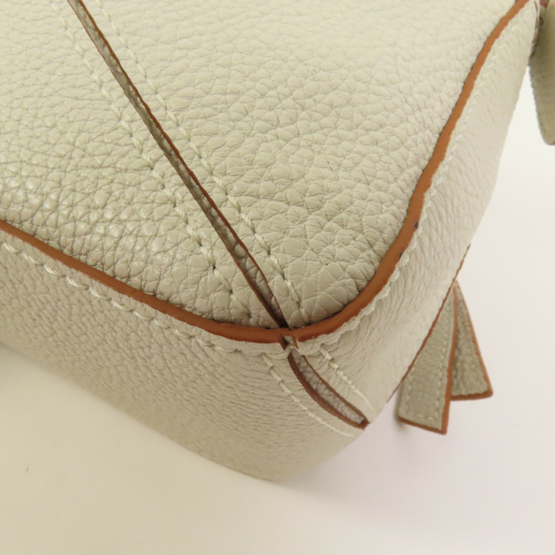 LOEWE 牛皮皮革Mini Puzzle手挽肩背兩用袋-14