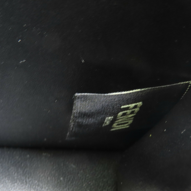 FENDI 牛皮皮革Iconic Peekaboo Micro手挽肩背兩用袋-8