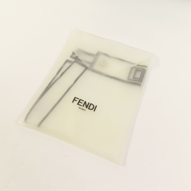 FENDI 牛皮皮革Iconic Peekaboo Micro手挽肩背兩用袋-10