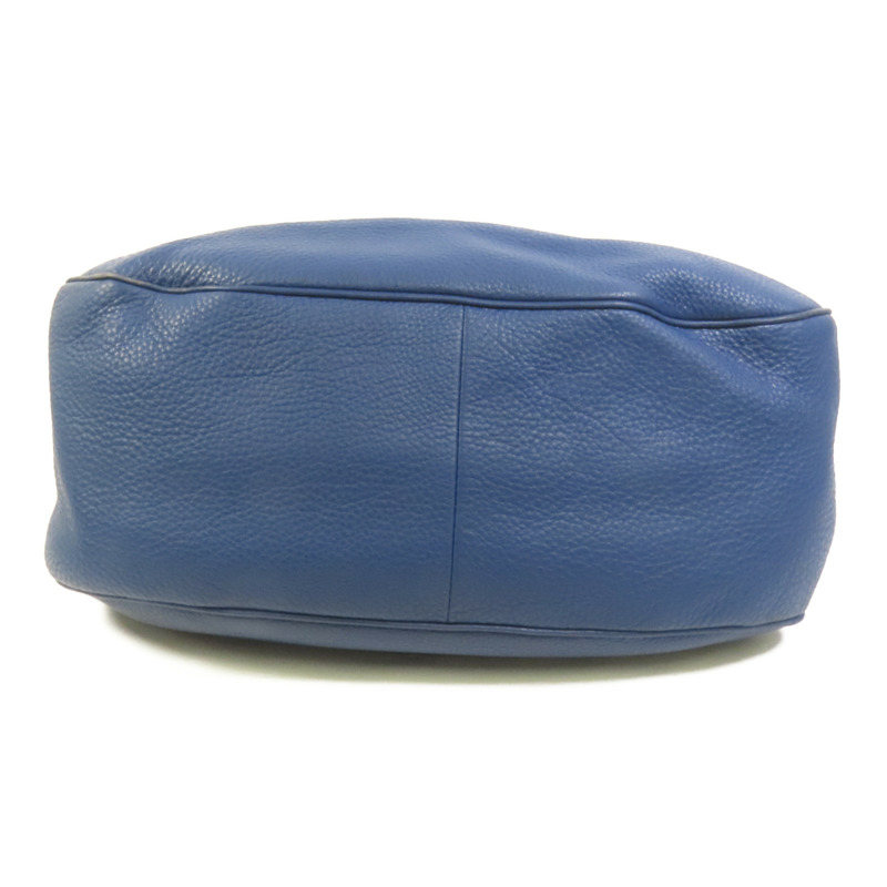 PRADA 牛皮皮革Shoulder Bag金扣肩背袋-3