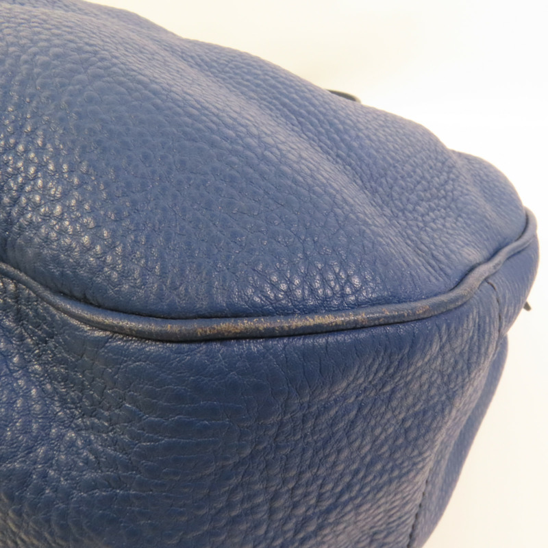 PRADA 牛皮皮革Shoulder Bag金扣肩背袋-13