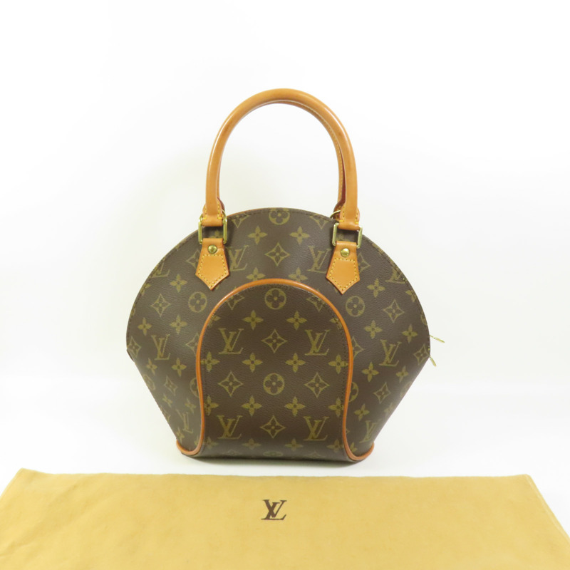LOUIS VUITTON Monogram Ellipse PM金扣手挽袋-9