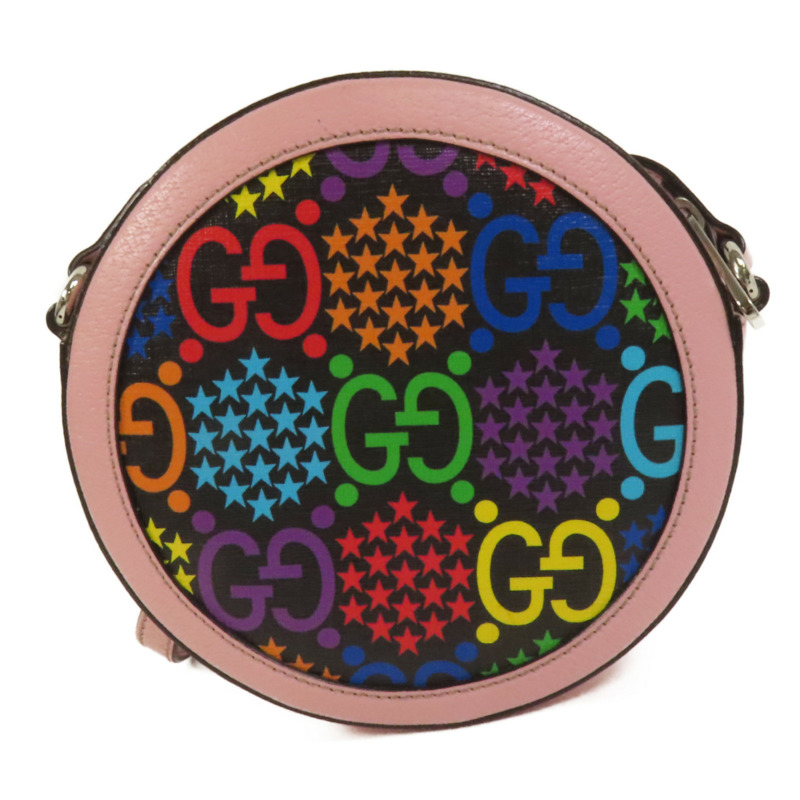 GUCCI 塗層帆布GG Psychedelic Shoulder Bag肩背袋-1