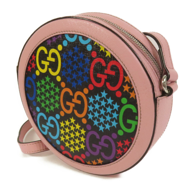 GUCCI 塗層帆布GG Psychedelic Shoulder Bag肩背袋-2