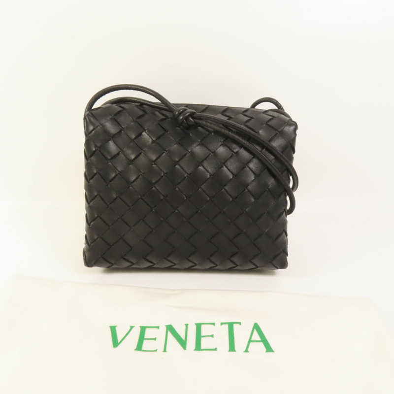 BOTTEGA VENETA 牛皮皮革Shoulder Bag金扣肩背袋-8