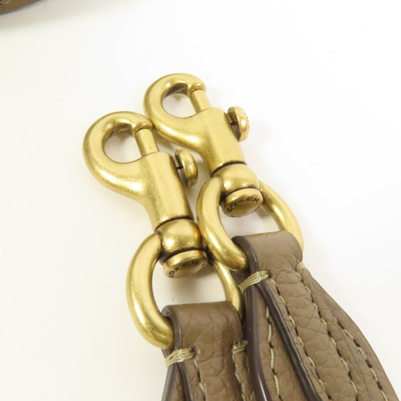 COACH 牛皮皮革Lana 23手挽肩背兩用袋-7