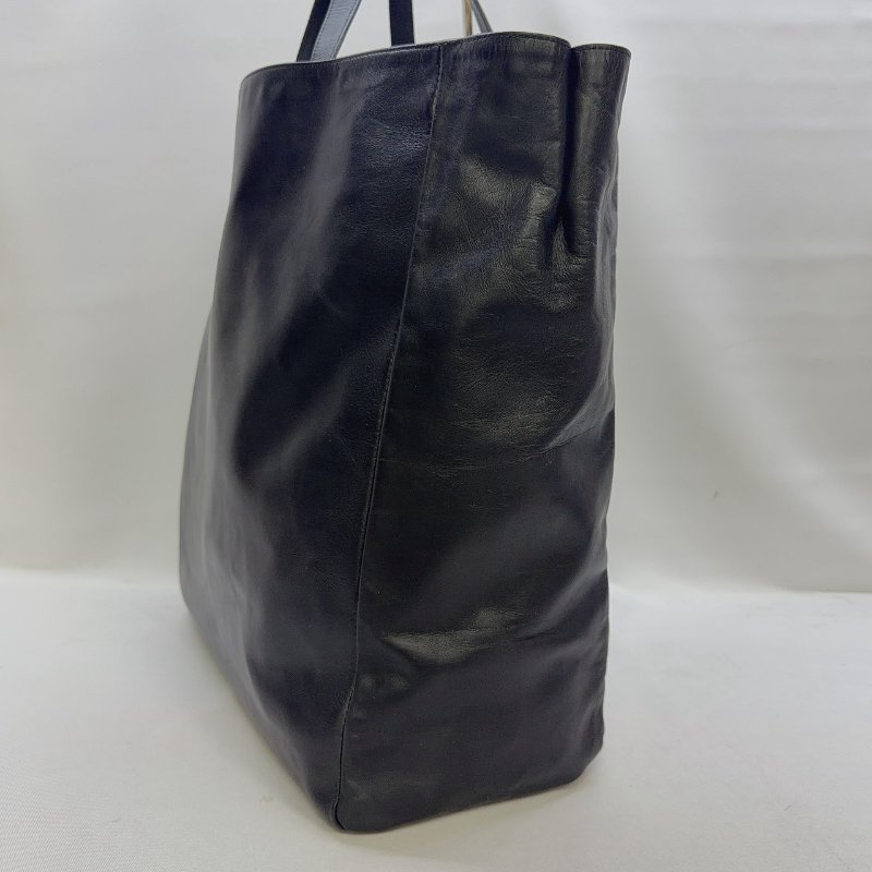 YSL 全皮革直立式手提托特包-2