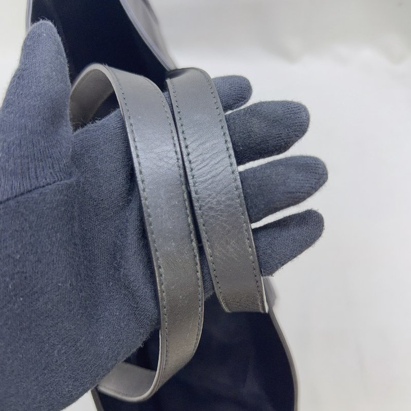 YSL 全皮革直立式手提托特包-7