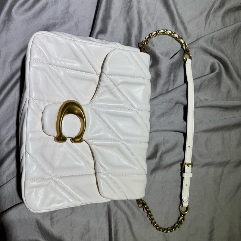 COACH TABBY 絎縫菱格肩背-5