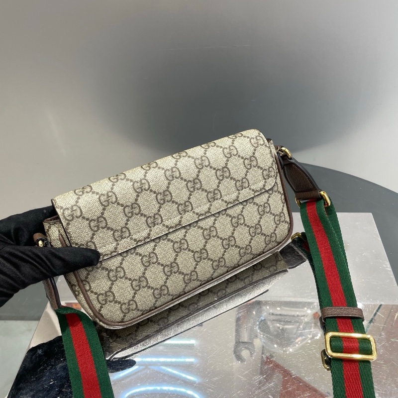 Gucci Ophidia系列 双G 老花信封包-3