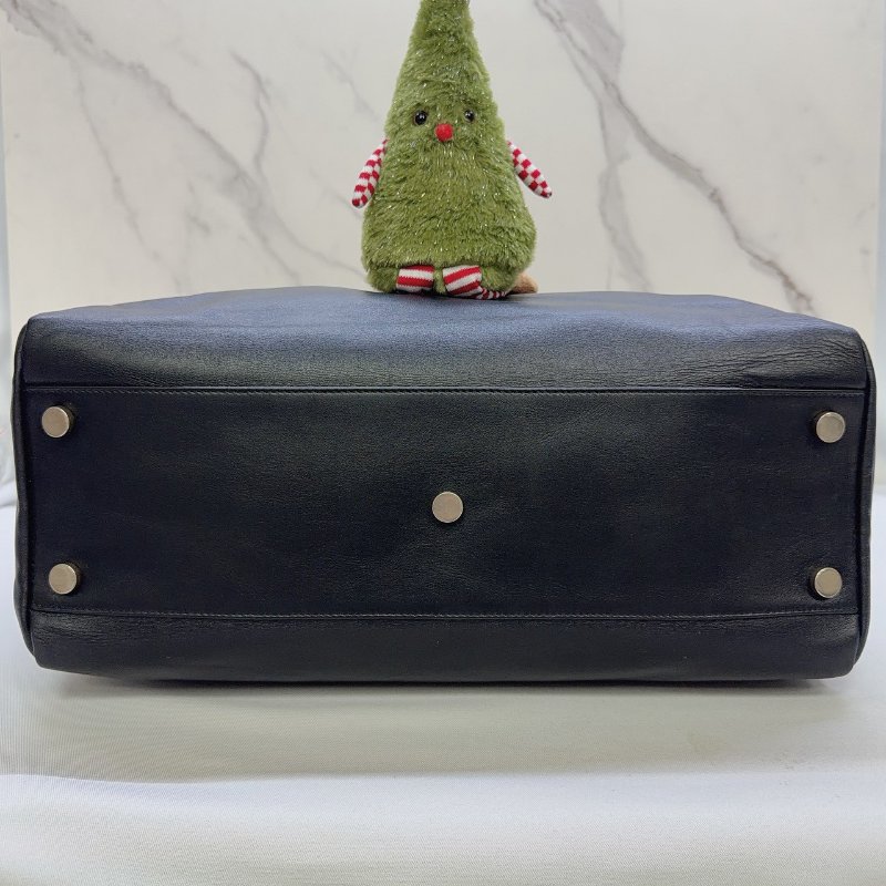 YSL 全皮革手提直立式托特包-5