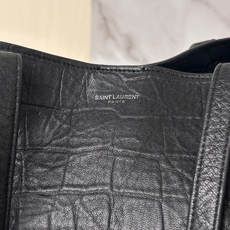 Saint Laurent YSL 鱷魚壓紋皮革托特包 2017年-2