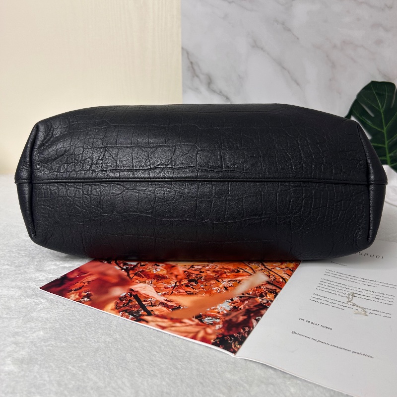 Saint Laurent YSL 鱷魚壓紋皮革托特包 2017年-14