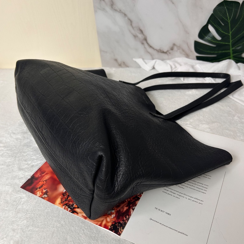 Saint Laurent YSL 鱷魚壓紋皮革托特包 2017年-16