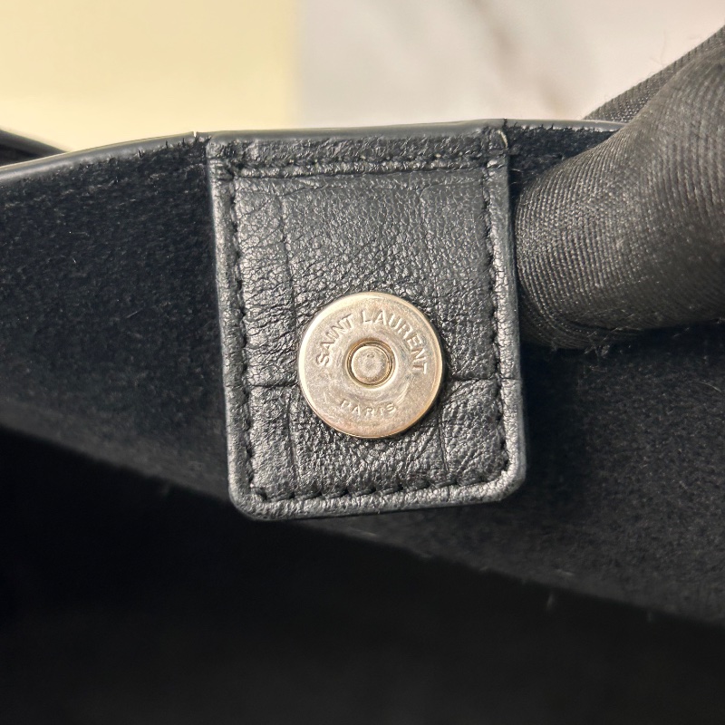 Saint Laurent YSL 鱷魚壓紋皮革托特包 2017年-20