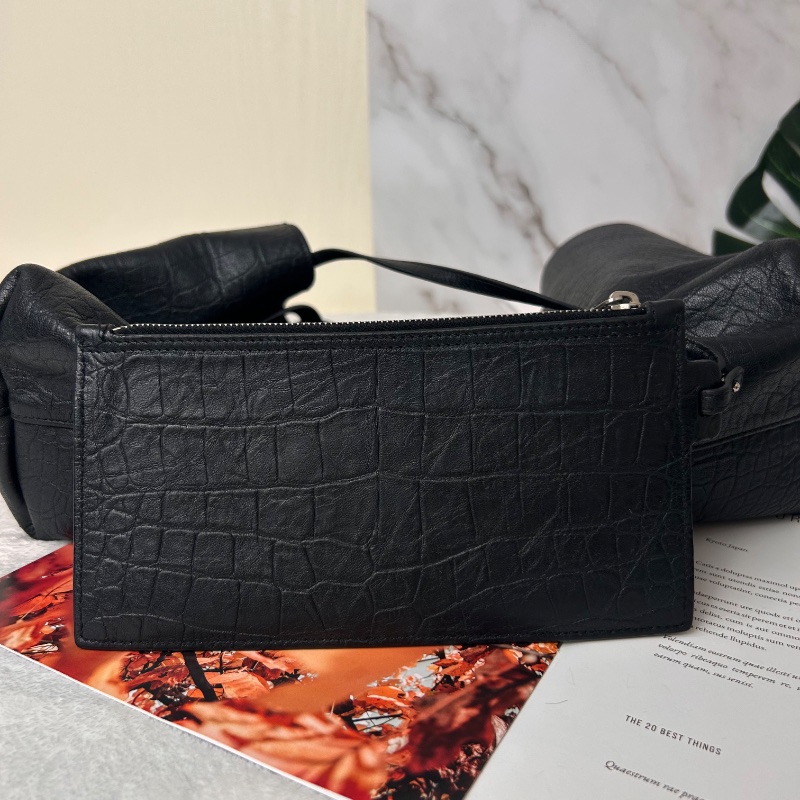 Saint Laurent YSL 鱷魚壓紋皮革托特包 2017年-24