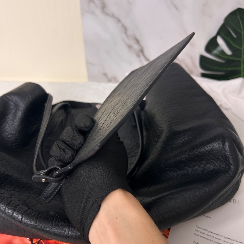 Saint Laurent YSL 鱷魚壓紋皮革托特包 2017年-26