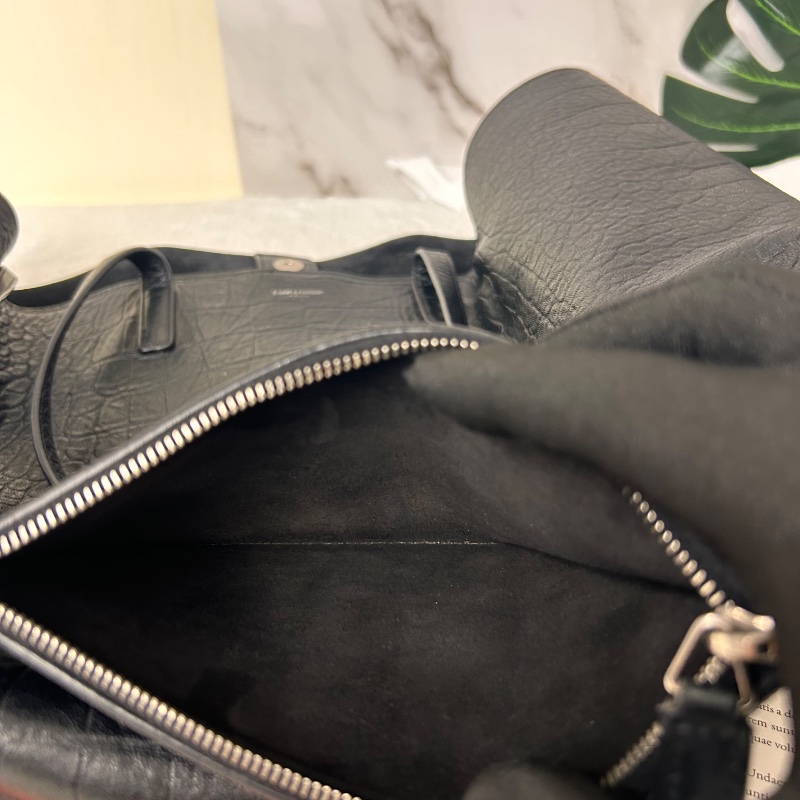 Saint Laurent YSL 鱷魚壓紋皮革托特包 2017年-29