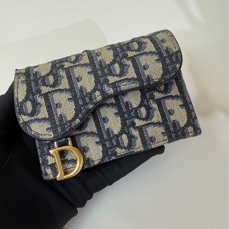 Dior 老花單層錢包-0