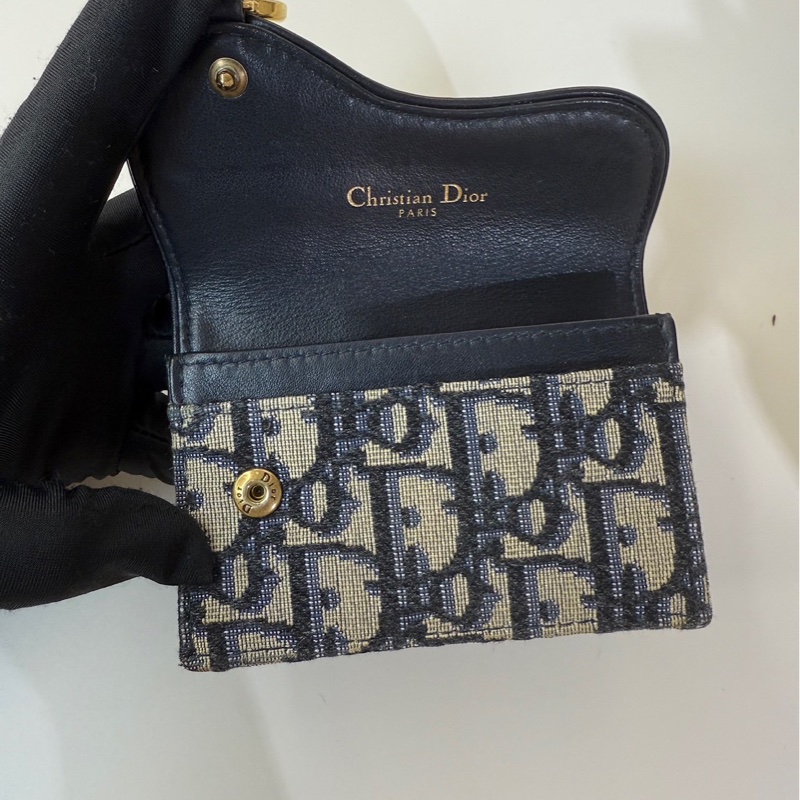 Dior 老花單層錢包-7