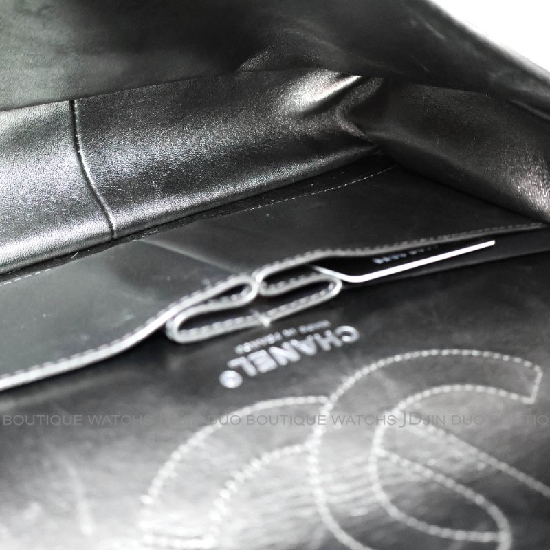 金鐸精品~2516 CHANEL香奈兒2.55復刻版226金屬銀色菱格紋仿舊小牛皮金屬鍊帶側肩背包 0 直購#斜背包#側背包#CHANEL#香奈兒#肩背包-7