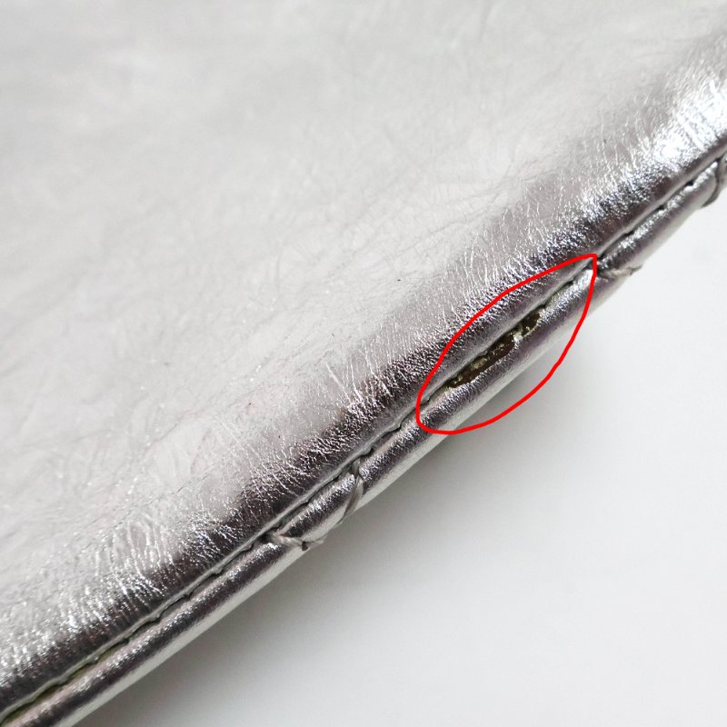 金鐸精品~2516 CHANEL香奈兒2.55復刻版226金屬銀色菱格紋仿舊小牛皮金屬鍊帶側肩背包 0 直購#斜背包#側背包#CHANEL#香奈兒#肩背包-10