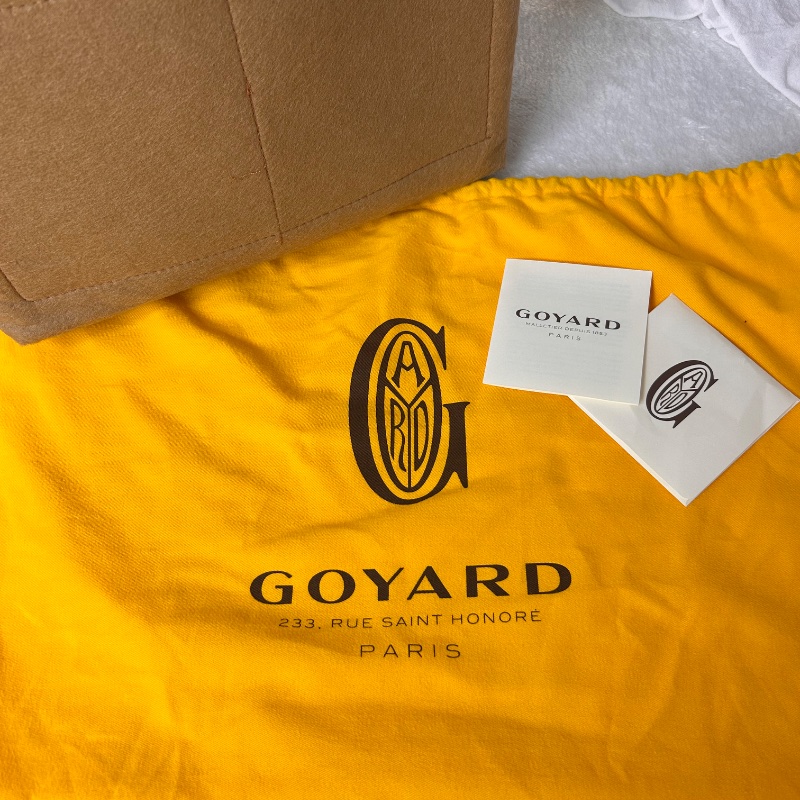 Goyard Artois 黑色老花拉鍊托特包 2022年-2