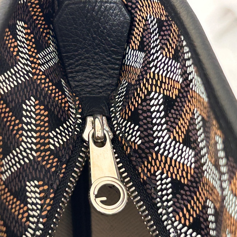 Goyard Artois 黑色老花拉鍊托特包 2022年-25