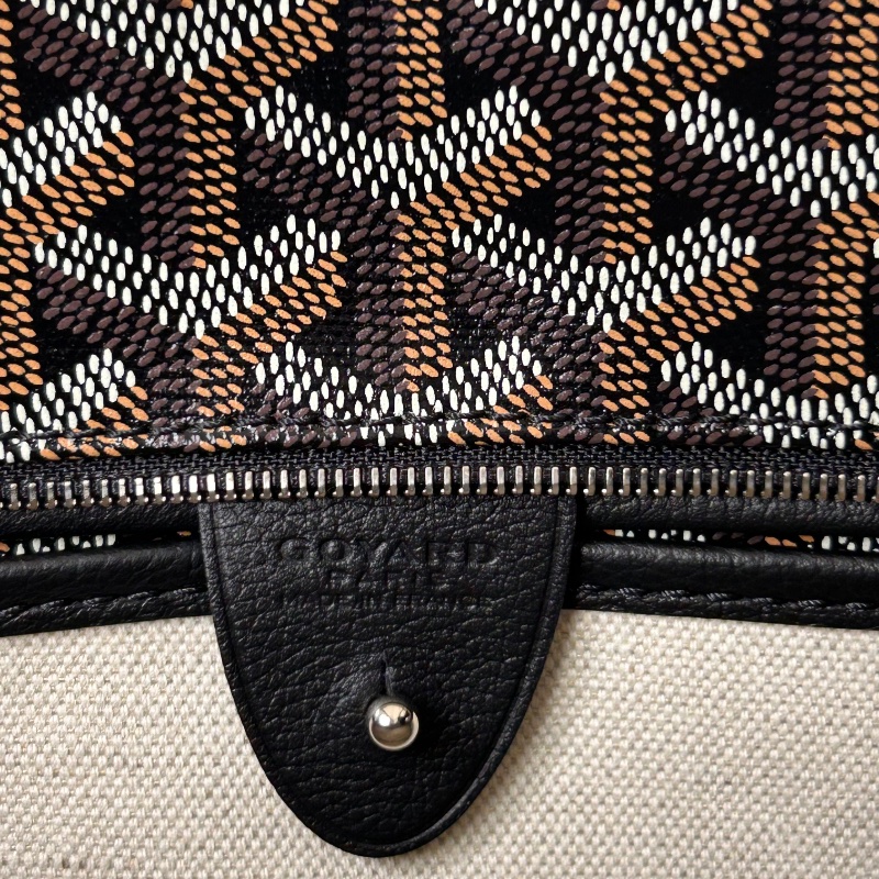 Goyard Artois 黑色老花拉鍊托特包 2022年-28
