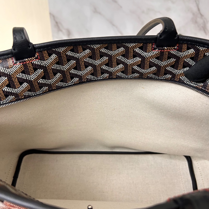 Goyard Artois 黑色老花拉鍊托特包 2022年-30